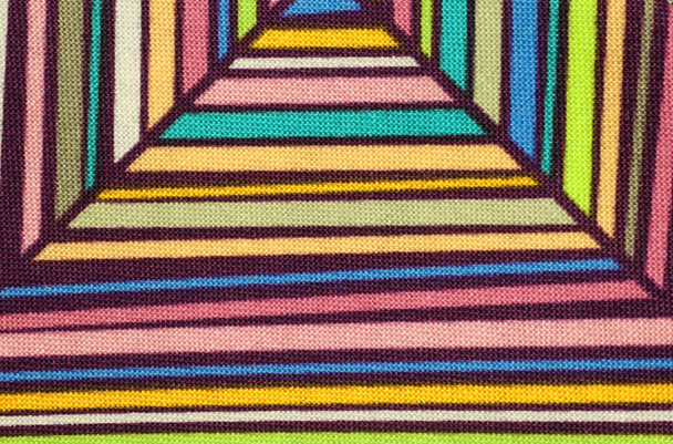eğik ve renkli çizgili pamuklu kumaş üzerinde arka plan - Fotoğraf, Görsel