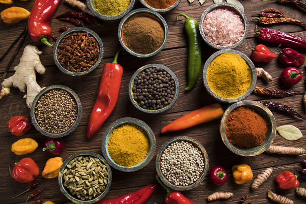 different types of Assorted Spices - Photo, Image