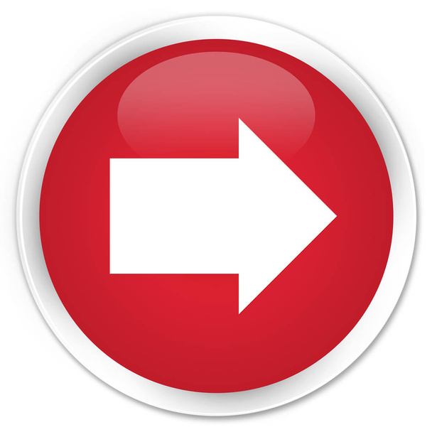 Next arrow icon premium red round button - Zdjęcie, obraz
