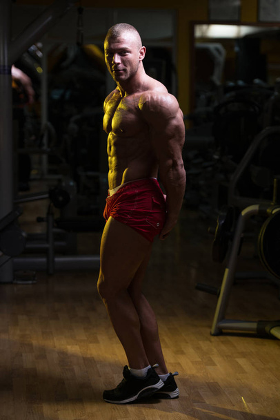 Portrait Of A Physically Fit Muscular Man - Fotografie, Obrázek