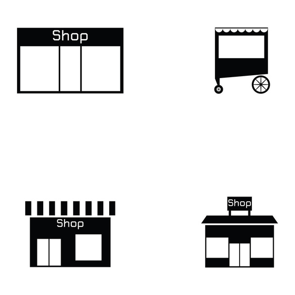 das Shop-Icon Set - Vektor, Bild
