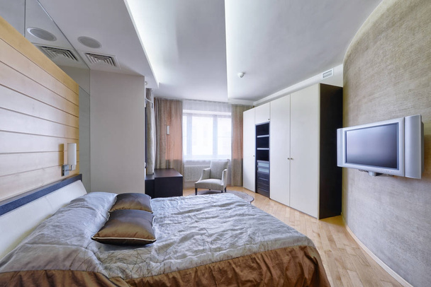 Interior design bedrooms. - Fotoğraf, Görsel