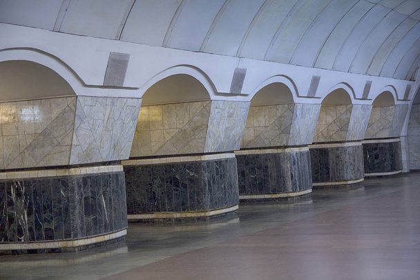Interieur Metrostation im klassischen Stil. Kiew, Ukraine - Foto, Bild