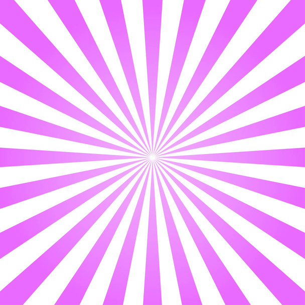 抽象的な光のピンクの太陽光線の背景。ベクトル. - ベクター画像