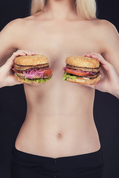Two tasty burgers - Photo, Image