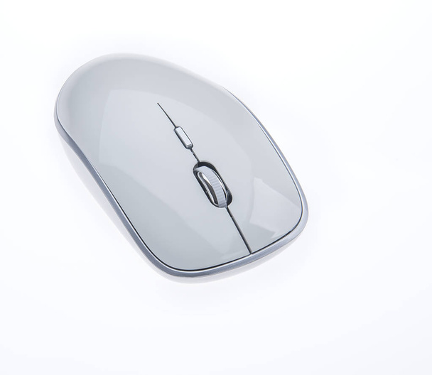 Белое устройство ввода мыши
 - Фото, изображение