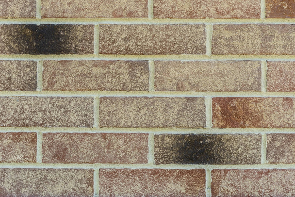 Textura de tijolo com arranhões e rachaduras
 - Foto, Imagem