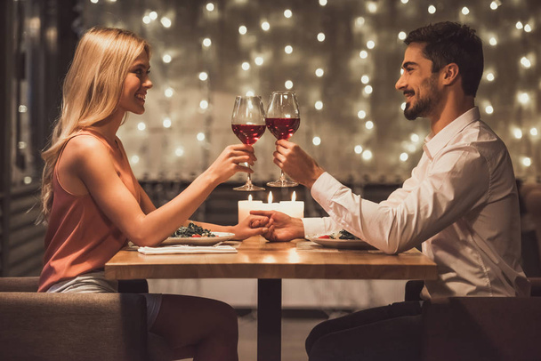 Couple on a date - Foto, Imagem