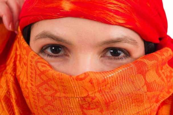Pretty woman with veil - Fotó, kép