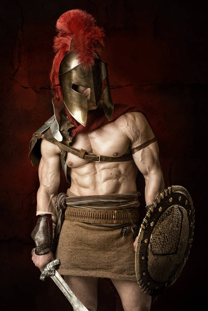 Oude soldaat of Gladiator - Foto, afbeelding