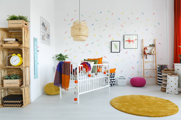Scandinavian style kid's bedroom - Photo, image
