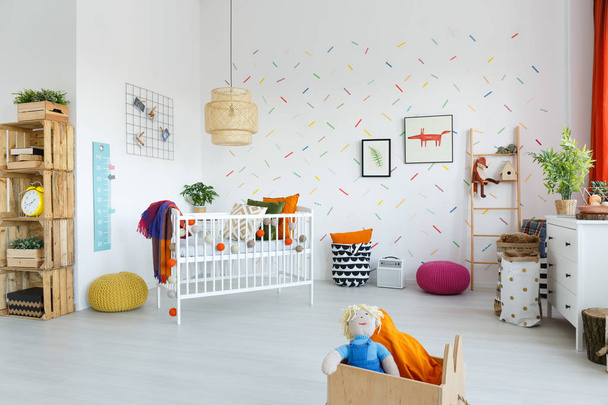 Spacious scandi baby's room - Photo, Image