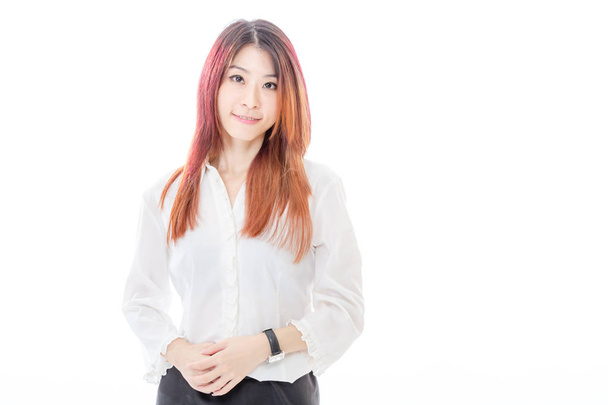 Asian businesswoman in semi-casual suit - Zdjęcie, obraz