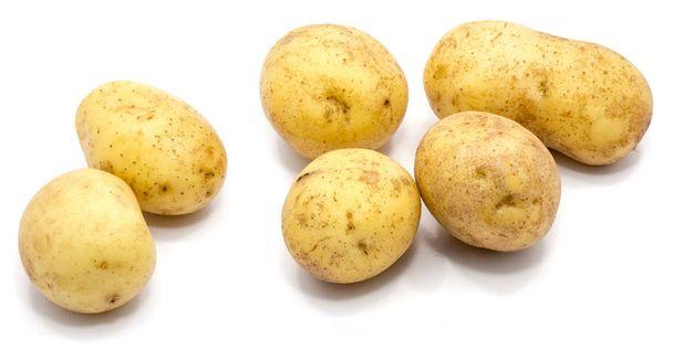 brambor izolovaný na bílém - Fotografie, Obrázek