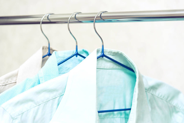 Shirts on hangers - Fotografie, Obrázek