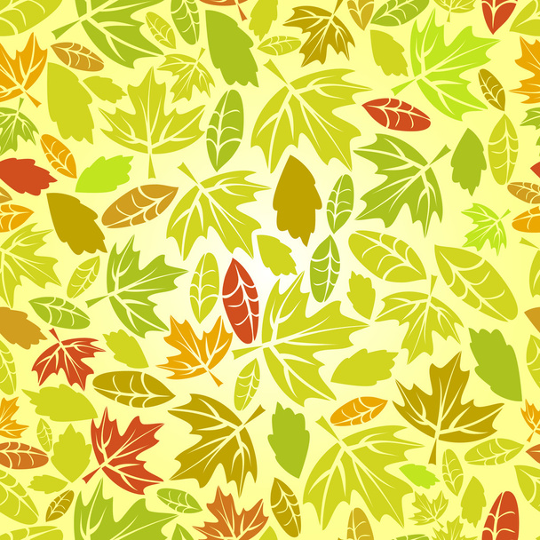 Autumn leaf seamless - Vektor, kép