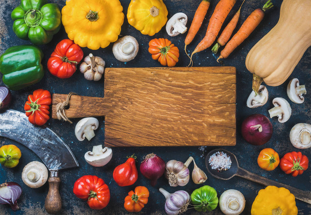 Fall harvest colorful ingredients - Valokuva, kuva