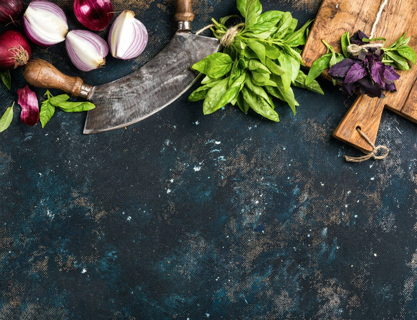 Healthy food cooking background  - Valokuva, kuva