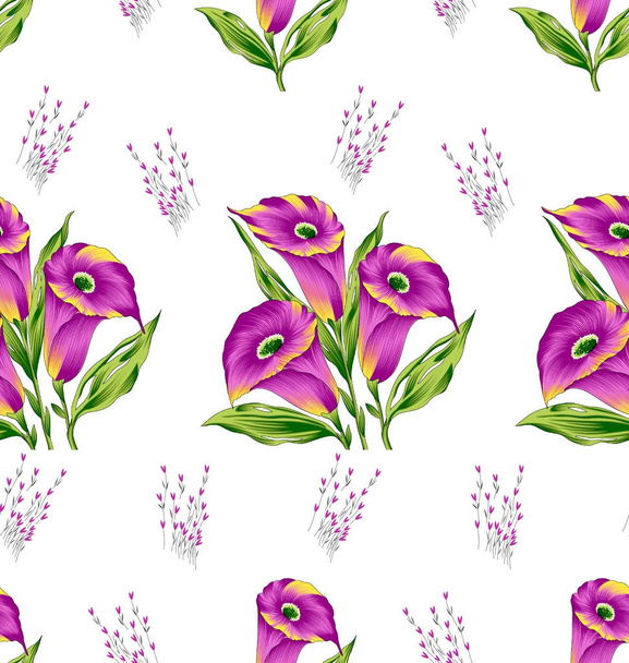 floral μοτίβο χωρίς ραφή - Φωτογραφία, εικόνα