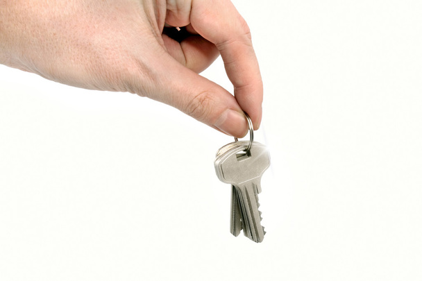 muž předávání klíčů - Fotografie, Obrázek