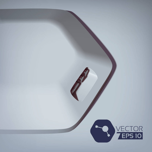 Abstract Template For Electronic Production - Vetor, Imagem