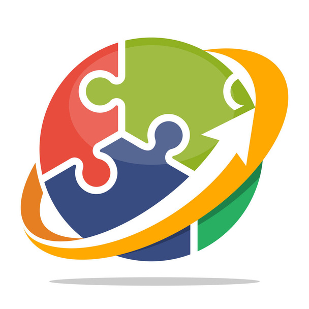 üzleti tanácsadás és a probléma megoldása logo ikonra - Vektor, kép
