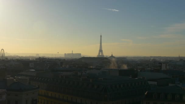Hermoso paisaje urbano de París
 - Metraje, vídeo