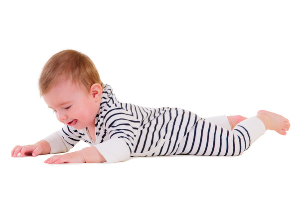 baby makes developing exercises - Foto, afbeelding