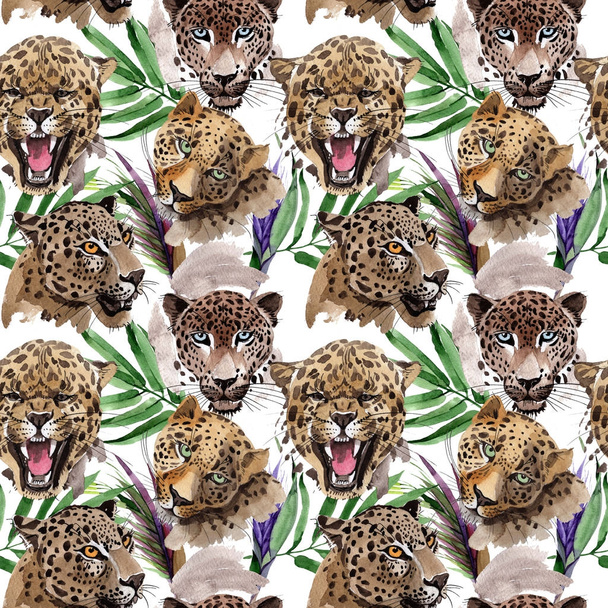 Exotische luipaarden patroon - Foto, afbeelding