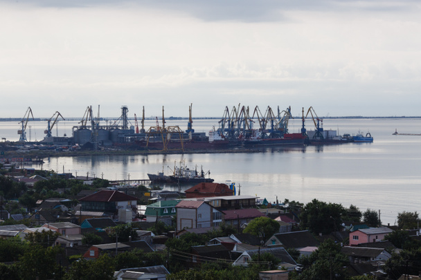 Вид на порт Бердянск
 - Фото, изображение
