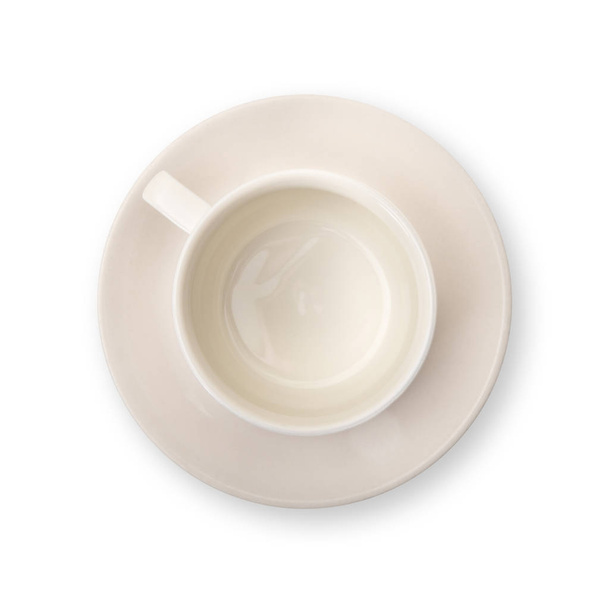 Tasse für Kaffee auf weißem Hintergrund - Foto, Bild