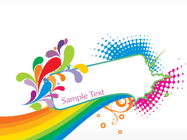 Abstract funky vector background - Vector, Image