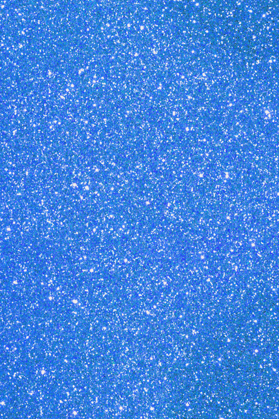 Φωτεινό λαμπερό τέλεια glittery υπόβαθρο ως ένα σκηνικό ζωηρά blu - Φωτογραφία, εικόνα