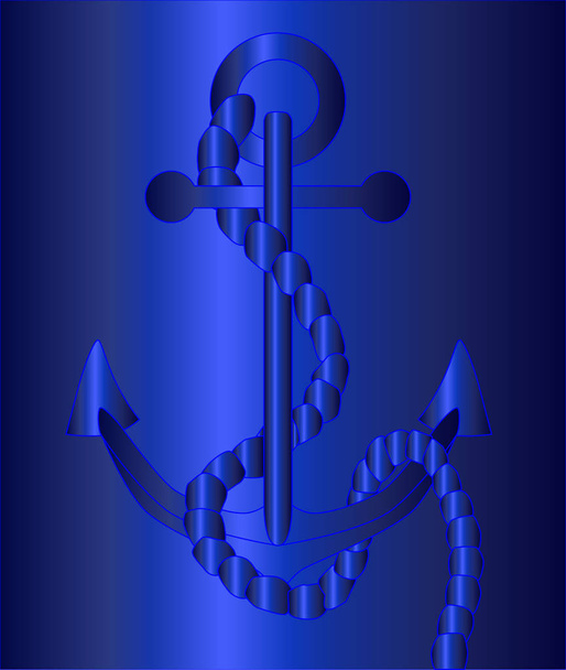 Синий антураж
 - Вектор,изображение