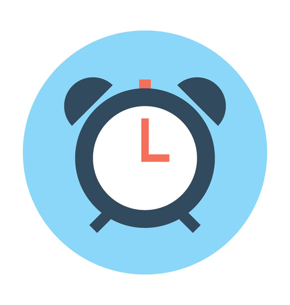 Alarm Clock Vector Icon - Vektor, obrázek