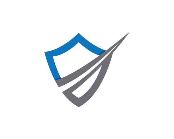 Дизайн векторной иконки логотипа щита - Вектор,изображение