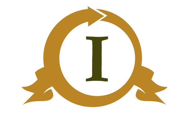 Řešení moderní Logo písmeno I - Vektor, obrázek