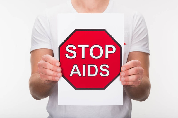 stop aids - Фото, изображение