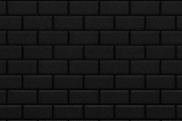 Fondo de pared de ladrillo negro - Foto, imagen
