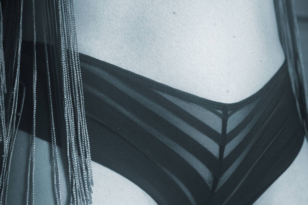Slim sexy lady in underwear - Fotoğraf, Görsel