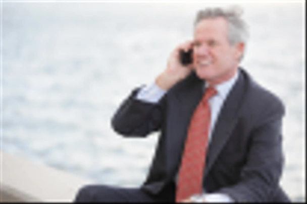 Businessmen talking on the phone - Photo, Image