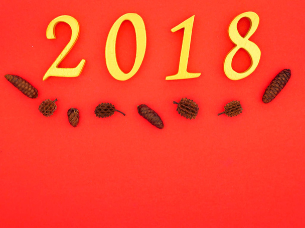 New Year 2018 banner - Foto, afbeelding