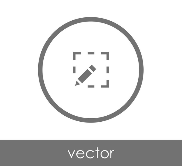 edit concept icon - Вектор,изображение