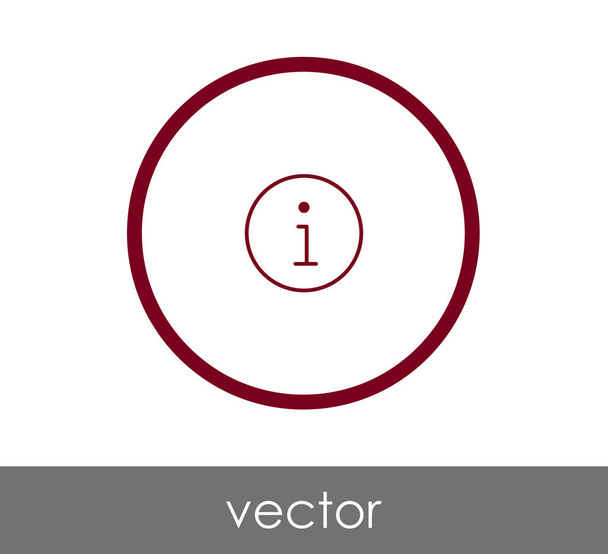information sign icon  - ベクター画像