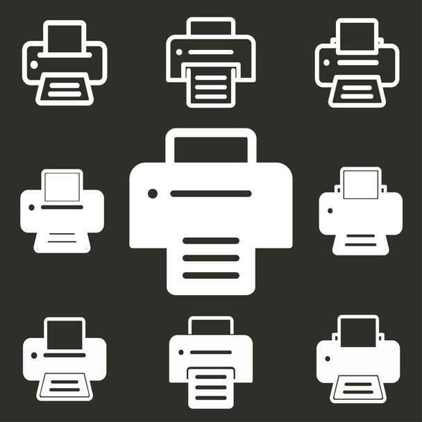 Printer - vector icon. - Vecteur, image