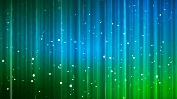 Uitzending Verticale Hi-Tech Lijnen Bubbels, Blauw Groen, Abstract, Loopbaar, 4k - Video