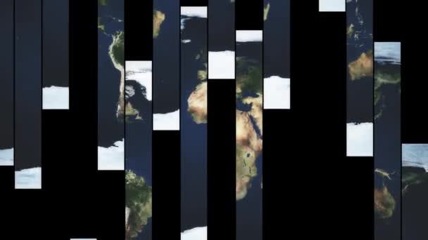 Сбор карт Земли с блоков анимационного фона - новое качество природы красочные красочные видеокадры
 - Кадры, видео