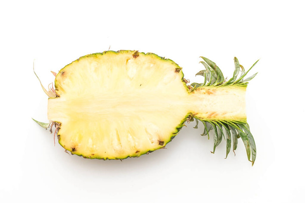 fresh pineapple on white background - Foto, Imagen