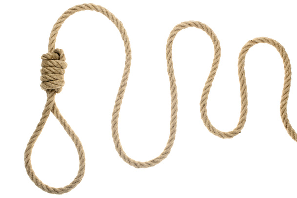 touw met lus  - Foto, afbeelding