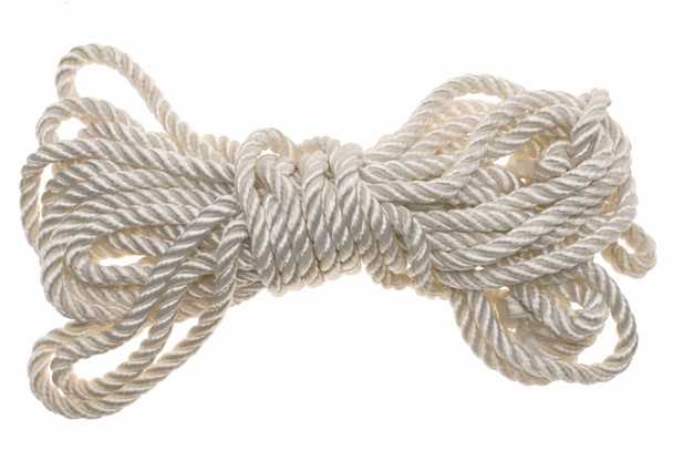 cuerda atada blanca
 - Foto, Imagen